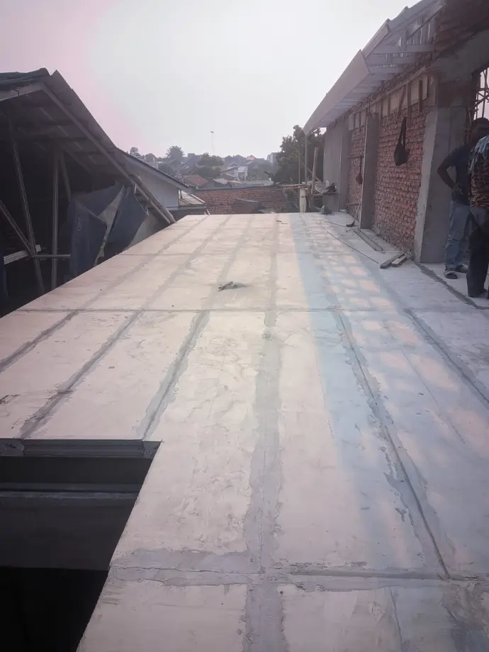 material dak beton